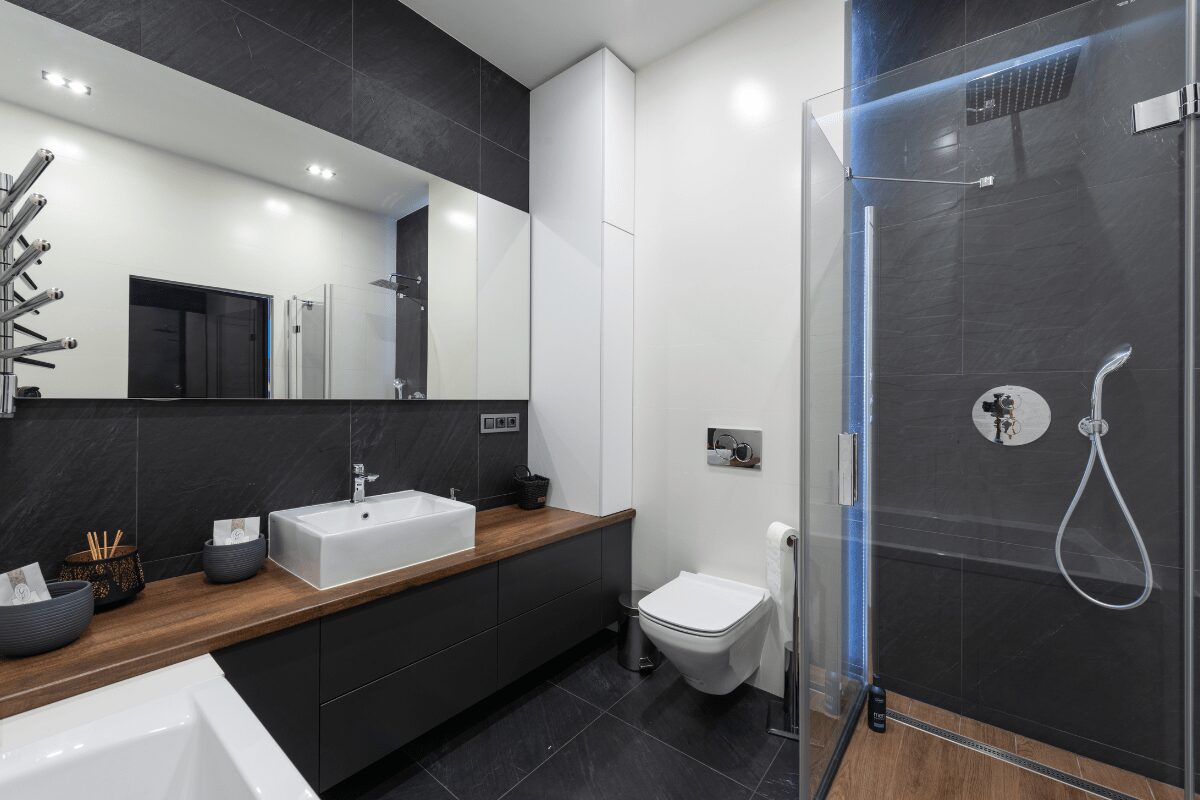 Salle de bain moderne et design