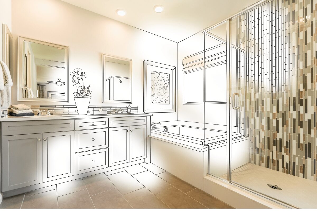 Salle de bains sur mesure au Havre KS Multiservices